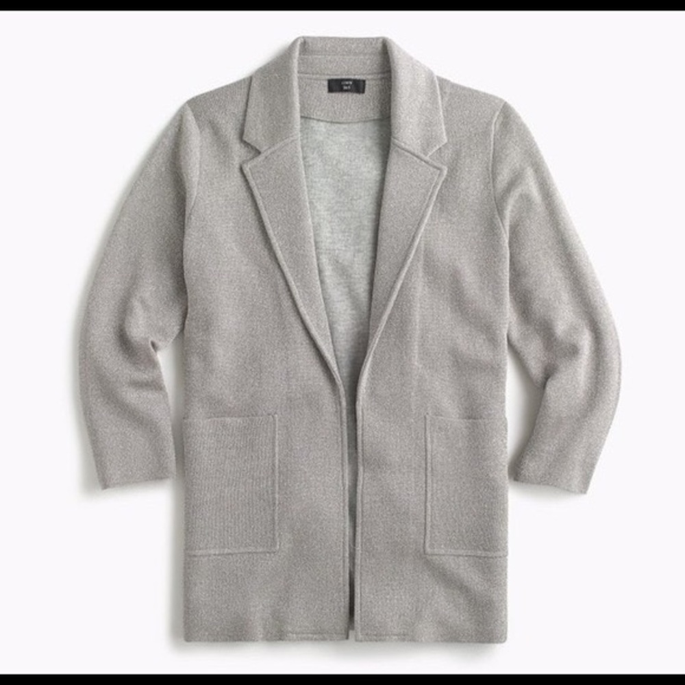 J CREW NWT SOPHIE SWEATER BLAZER